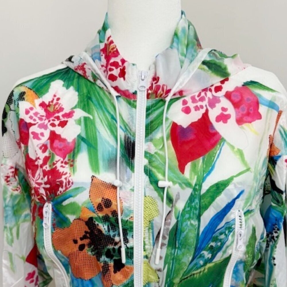 Anatomie August Botanical-Print Jacket w/ Hood Euphoric Floral Size XS - Picture 3 of 8
